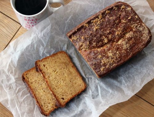 Gluten and dairy free banana loaf recipe