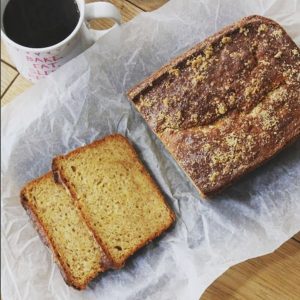Bake Yourself Happy at Home with our gluten and dairy free banana loaf recipe
