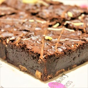 Gluten-free triple chocolate brownies