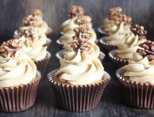 Bake Yourself Happy at Home® with our easy to follow gluten-free coffee and walnut cupcakes recipe.