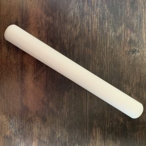 A sturdy non stick rolling pin, 40cm long and ideal for the home baker.