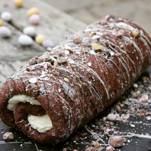 Swiss roll - the signature challenge of cake week in The Great British Bake Off 2025