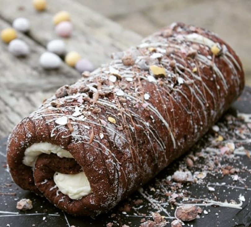 RECIPE: GLUTEN-FREE CHOCOLATE AND MARZIPAN SWISS ROLL - The Little ...