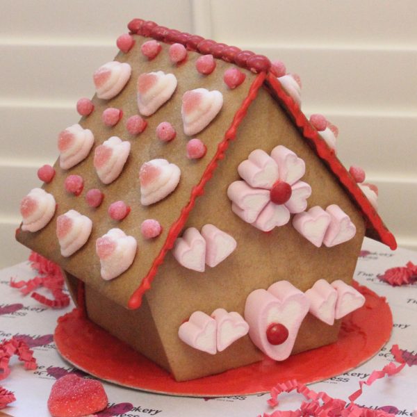GLUTEN-FREE VALENTINE GINGERBREAD HOUSE KIT
